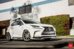 Lexus NX on Vossen Wheels (VFS1) 2017 года